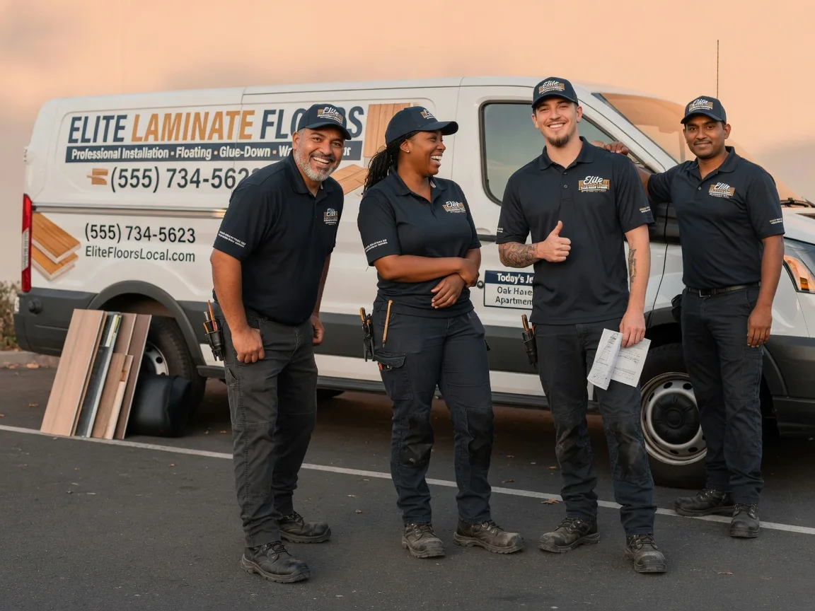 Laminate flooring installation company in Iowa
